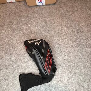 Srixon ZX 4H Hybrid Headcover Black Red Golf Club Cover OEM Replacement